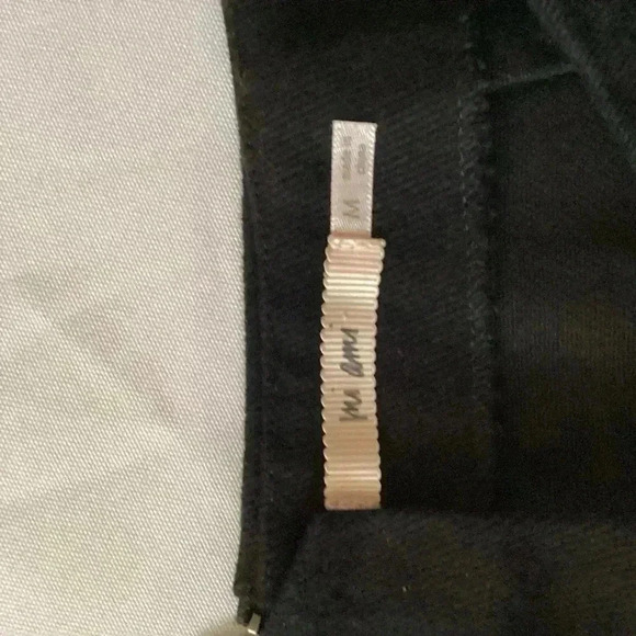 MI AMI MINI SKIRT women’s  Medium Black Flower Embroidered  Boho Colorful Skirt - Picture 8 of 9